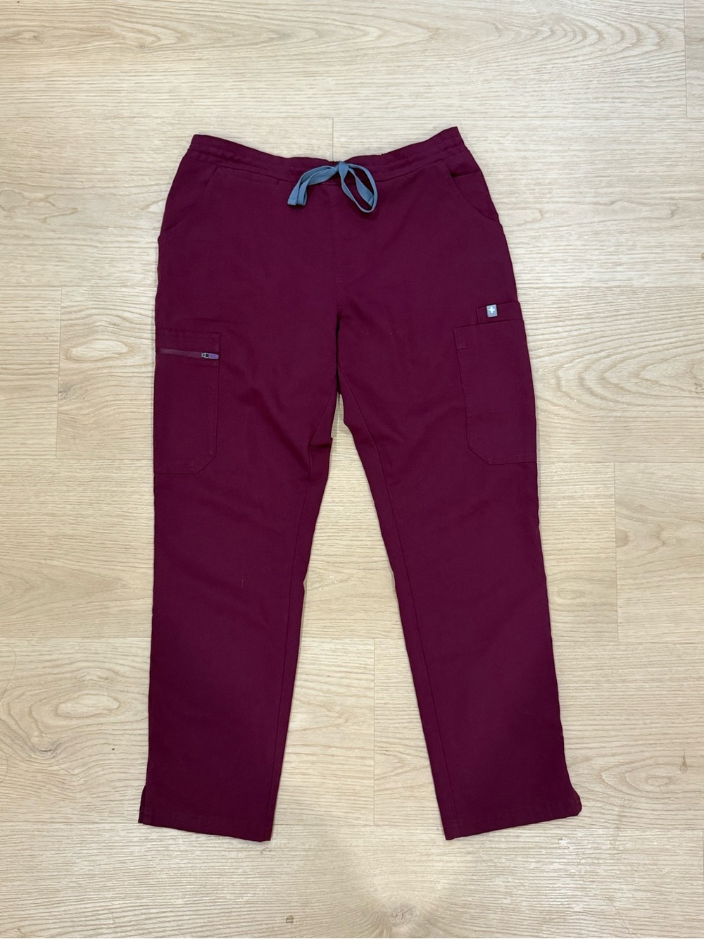 Figs Women’s S/P Maroon Technical Collection Scrub Pants